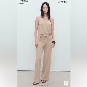 MANGO MATCHING KNITTED SET / SIZE SMALL